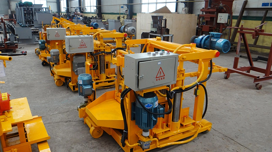 Moveable Egg Laying Block Making Machine with Diesel Engine