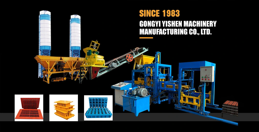 Diesel Engine Semi-Automatic Cement Block Making Machine