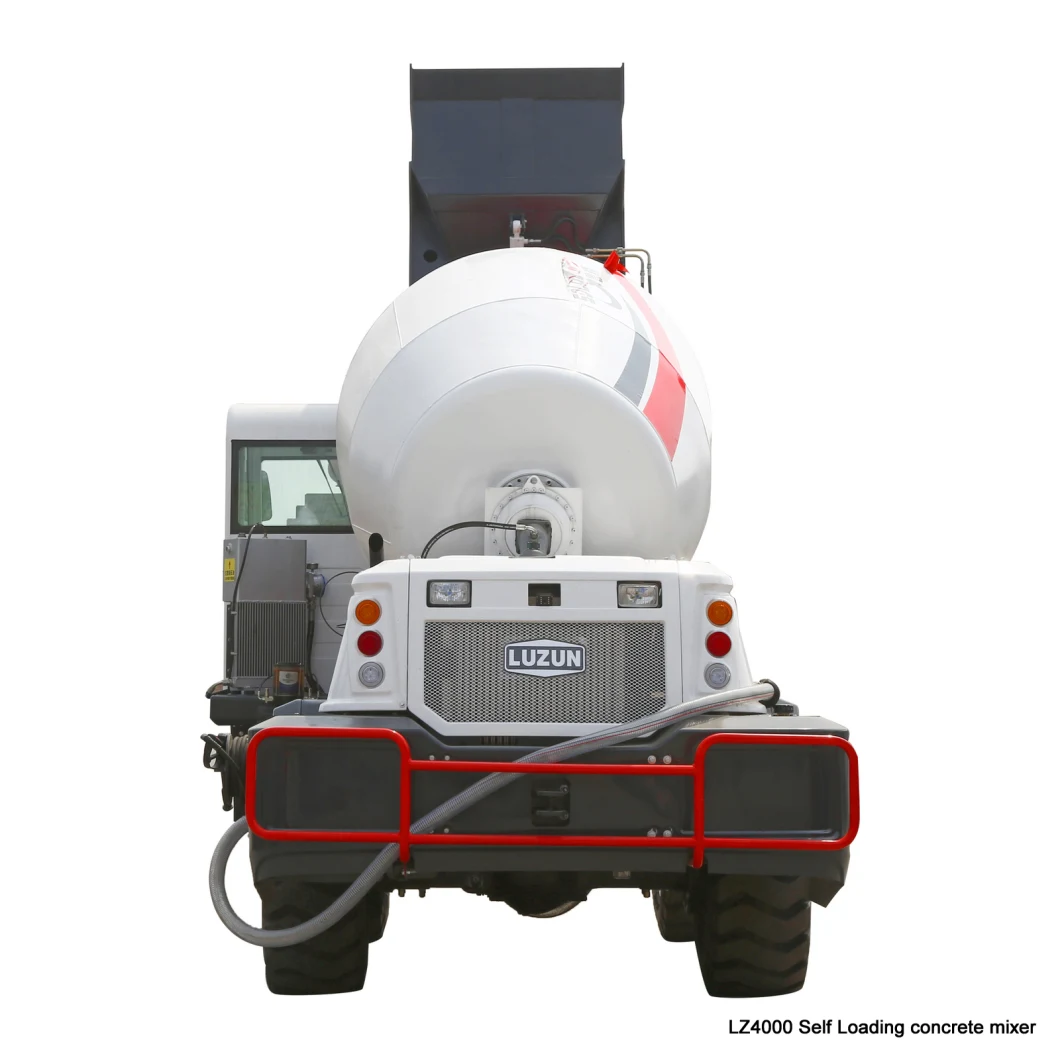 New Upgraded Lz4000 Self Loading Concrete Mixer for 4 Cbm