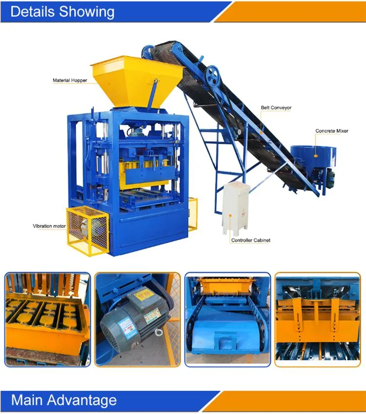 Bricks Making Machine Equipment Production Line Concrete Movable Block Making Machines Trade Electric Block Making