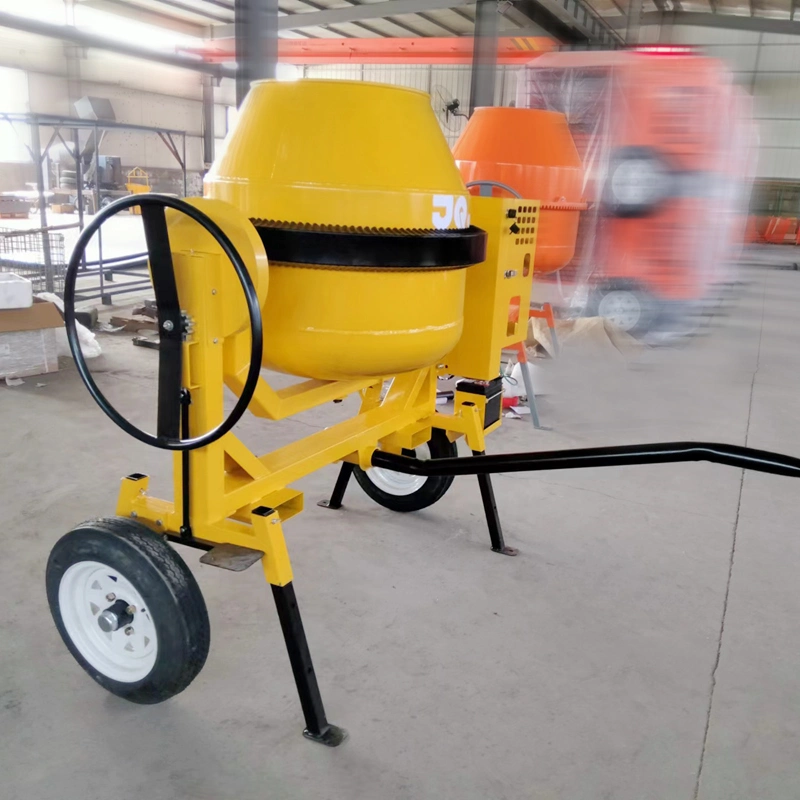 300L Diesel Gasoline Engine Mini Portable Concrete Mixer for Sale