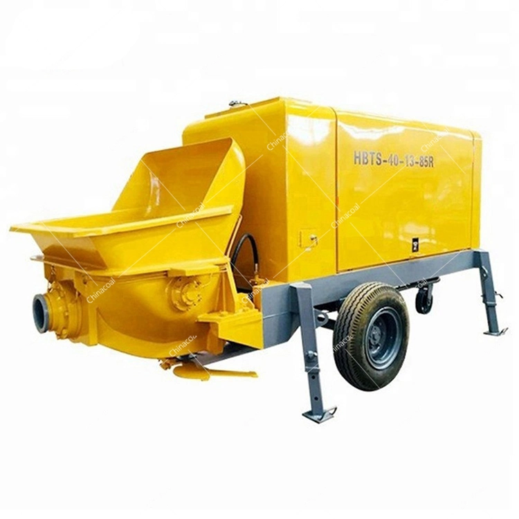 Concrete Trailer Pump Small Mini Concrete Pump Machine