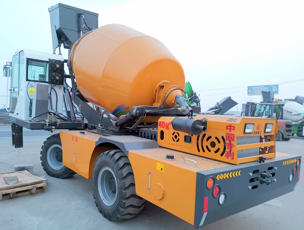 Chinese Manufacturer Jbc4.0 Self Loading Concrete Mixer