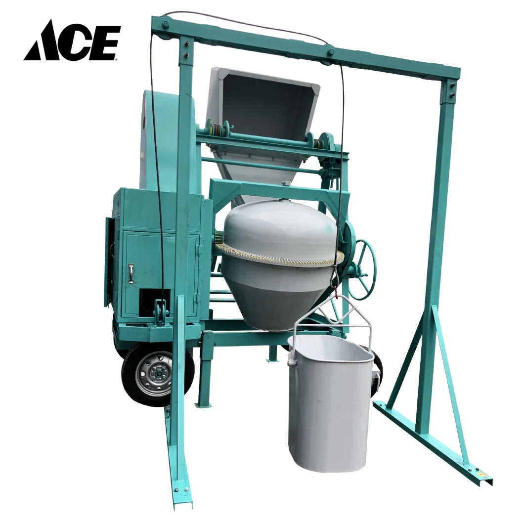 High Performance Concrete Mixer with Lift Hopper Price