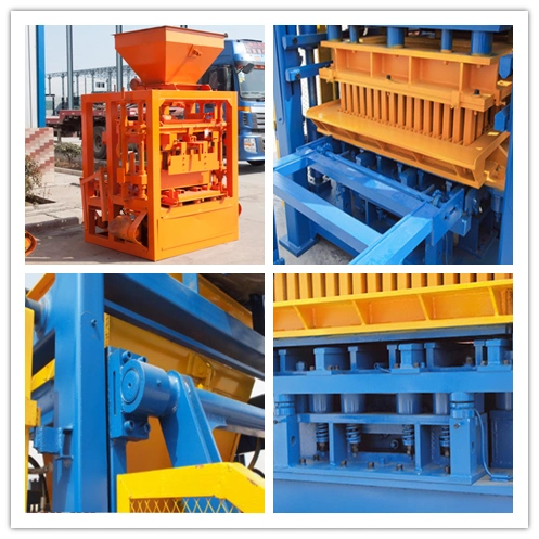 Qt4-24 Electric Paver Block/Hollow Brick/Crubstone Brick Making Machine for Sale in China