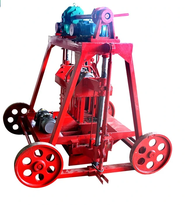 Qmy4-45 Diesel Egg Laying Concrete Block Machine Price Interlocking Manual Brick Making Machinery