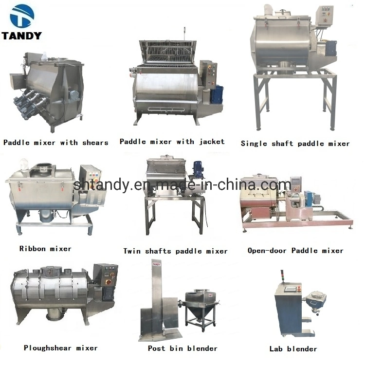 High Efficient Double Shaft Paddle Feed Mixer/Twin Shaft Concrete Mixer