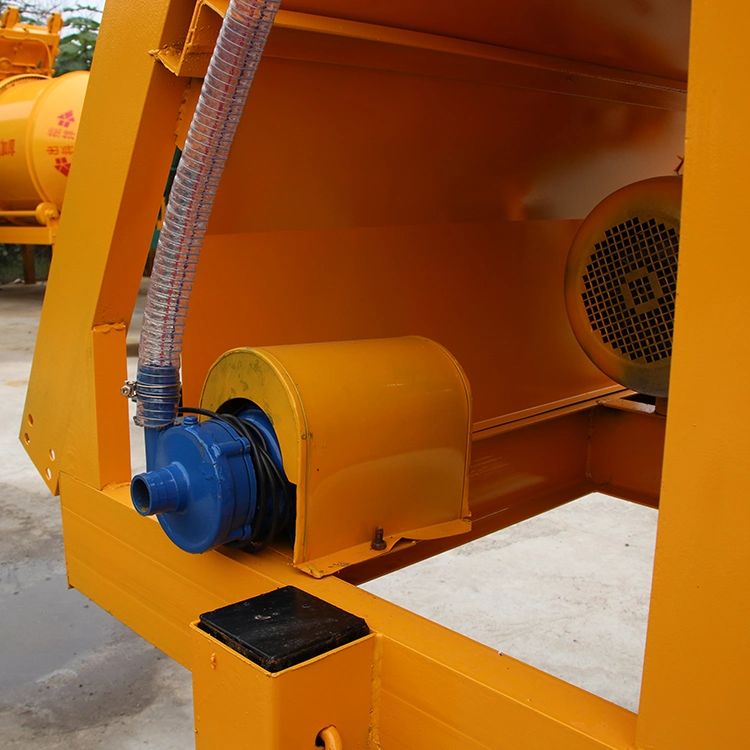 Shaft Twin Concrete Mixer with Pump Home Use