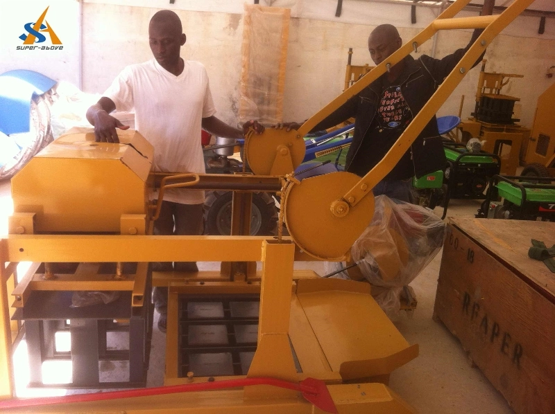 Moveable Egg Laying Block Making Machine with Diesel Engine