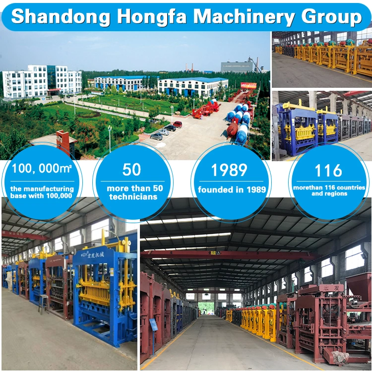 Qt4-15s Cement Concrete Hollow Brick Making Machine